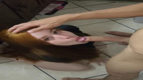 My Dominant Trains Me in Secret🤫 Bathroom Foursome Sessions