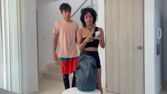 Small Latina girlfriend Debt Repaid With Rich Fellation & Cumshot In Big Cock🌭