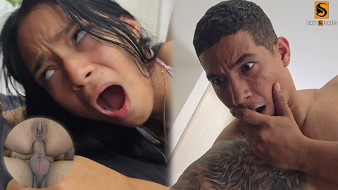 Raw Anal👌 Passion: My Lover's Slip Results in Hot Ass🍑 Filling