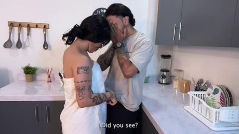 Cristian Villa's Morning Breakfast Turned into Intense Latina色情 Session