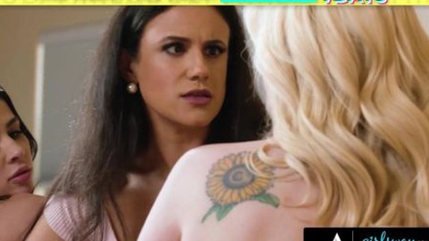 Raunchy MILF Penny Barber Severs Stepdaughter Kylie Rocket & Girlfriend Lexi Lore's Discipline Fiasco