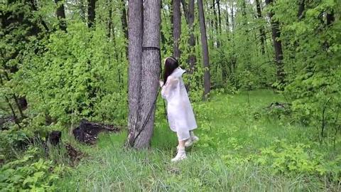 'A stroll turned kinky, then brutal in the woods for a naive Russian nymph'