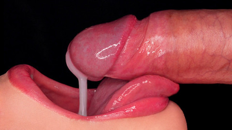 Dick🌭 Rubbing Tongue, Mouth Cum - Frenulum Licking Tease ASAP