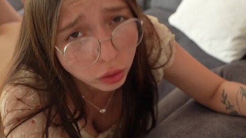 College Cutie Sucked My Load into Her Mouth