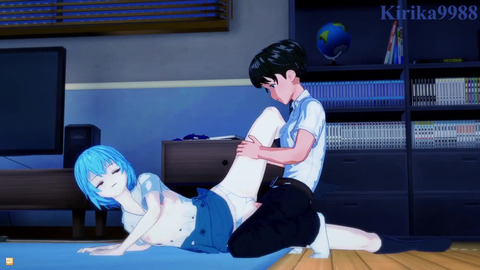 Neon Genesis Evangelion's Rei & Shinji Engage In Hot, Steamy Sex At Home