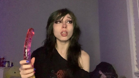Dumb Emo Spits, Navigates New Gummy Worm Double Dildo