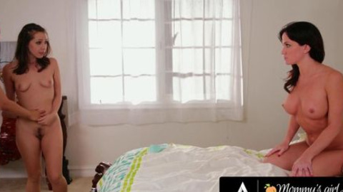 Wild Milfs' Affair with Stepdaughters: Angela Sommers & Jenna Sativa, Part 1