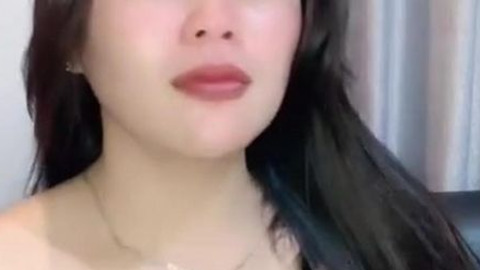 Live creampie with heavy panting