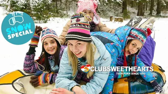 Snow Bunny Masturbation