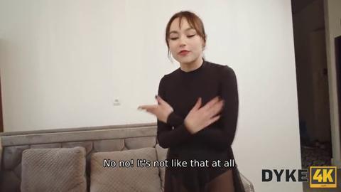 DYKE4K Lesbians Get Hustle Fever