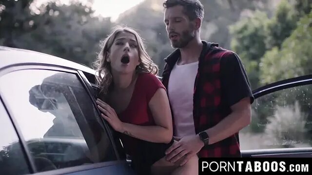 PornTaboos com - Kristen Scott gets her wet pussy banged doggy style outdoors