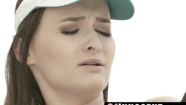 Teen cutie's BBC anal stretching session