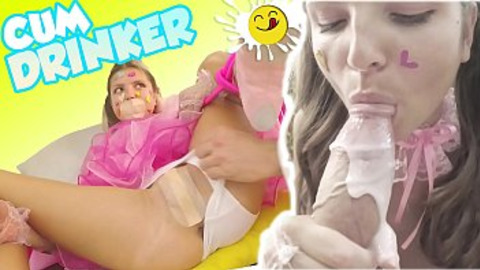 Russian Bondage Threeway: Gophering Like a Pro for Rough Fuck