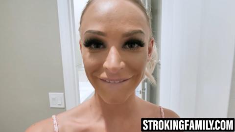 I play with stepmom's tits as Bobby fucks me
