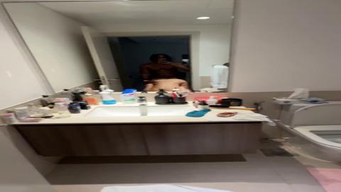 Screwed my friend's GF and got a creampie inside her tight asshole