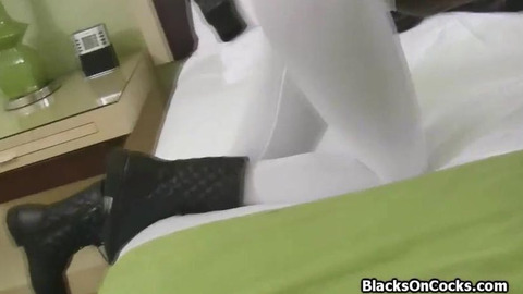Fucking cute black teen amateur on casting porn