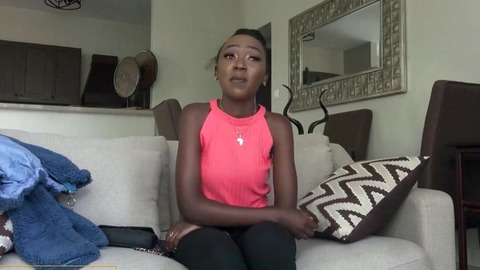 Big Black Ass Teen Sits On Producers Big Dick At Modeling Audition