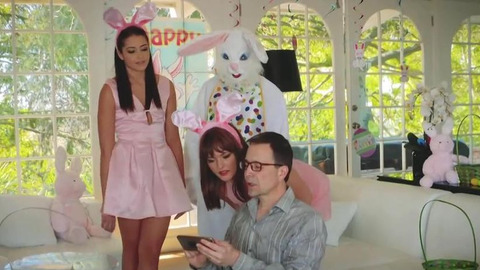 Hot Teen Fucked By Easter Bunny Uncle