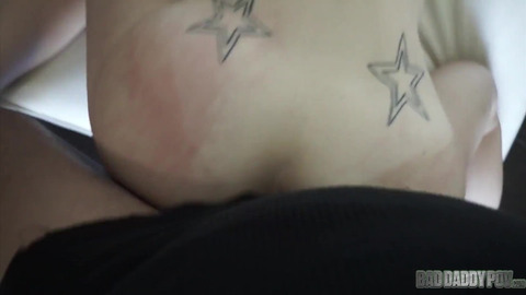 BadDaddyPOV - HORNY BRUNETTE TEEN LACY CHANNING BEGS STEP DAD FOR SEX