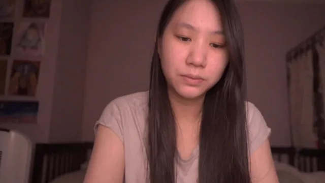 Cute Asian Girl enjoys Cuddled by Old Man in ASMR Storytime