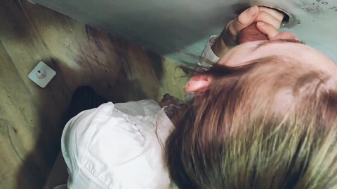 Amateur Glory Hole in russian Hostel