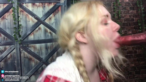Teen Farm Slut BJ, Fuck, Doggy Style - BustySeaWitch