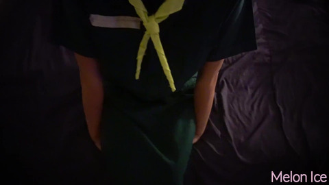 Melon ice - Thai teen gets pounded raw, face-fucked and throat-banged