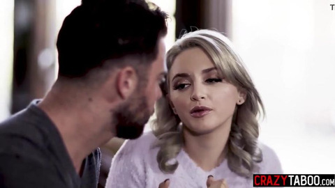 Tattooed teen Lola Fae fucks hard her bedridden stepmother big cock boyfriend porn (Yulia Blondy)