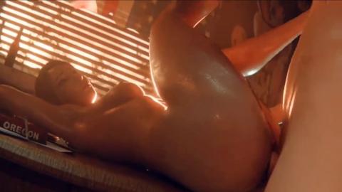 Rachel rides dude raw in Chloe's bedroom, life is stranger than fiction now