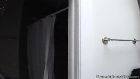 Slutty seductress gets pounded in doggy style