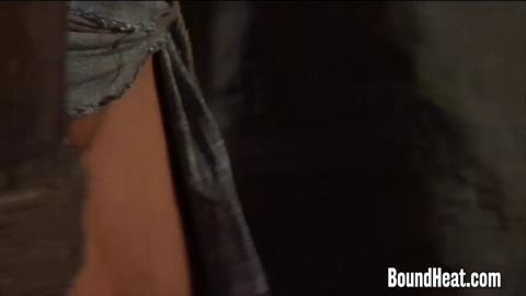 Lesbian lovers get their strap-on on, moaning like mad, as they cum with pleasure