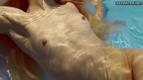 4K beauty swims and undresses to expose her tight pussy🌮️