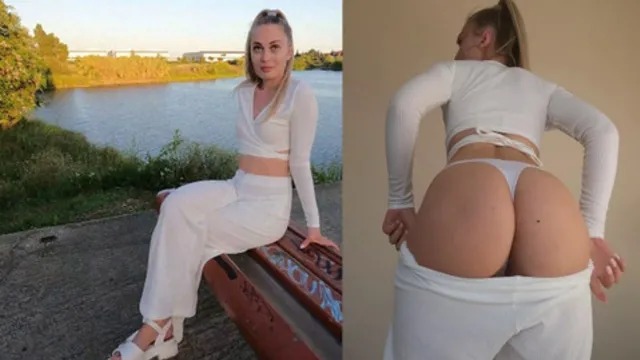 First date bliss - Beauty offered up and sucked with divine skill