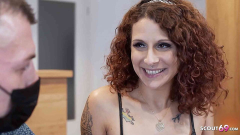 Dirty German vixen Mara Martinez corrupts her brother-in-law with raw, cheating passion and inked titty lust