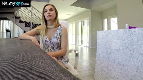 Nanny Sydney Cole Gets Boss to Fucker After Secretly Bringing GF Over