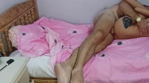 Filipina babe's insatiable hunger for thick whiteness devours her, ass🍑 begging for doggy-style destruction