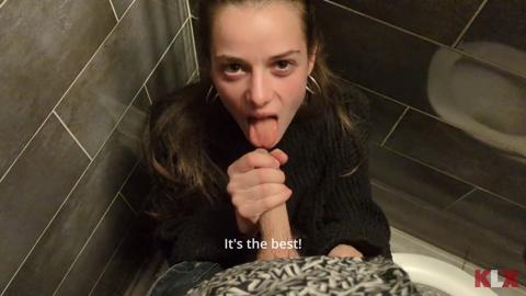 Dirty Public Sex Craving Fulfilled - Insatiable Thirst for Cock🍆 Satisfies Sweet Treat