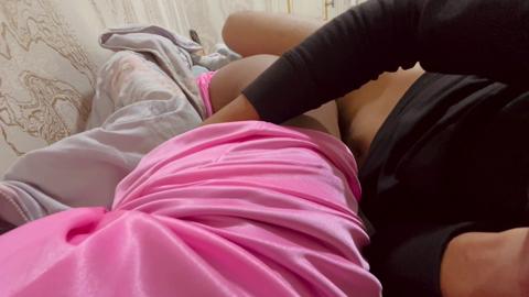 Zoya's sexy back and huge breasts; I thoroughly fucked her at home when she came to study