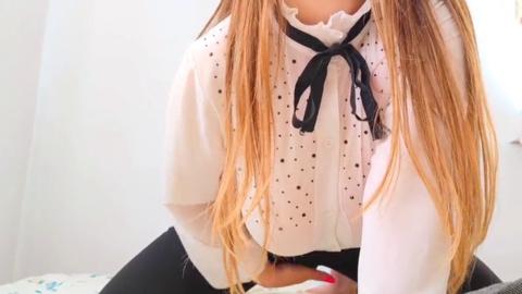 Teasing Stepsister Strips for Cam - Luxurious Orgasms