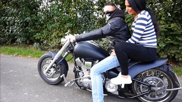Zara-Mendez gets ravaged by a biker and receives cum in her nasty slit