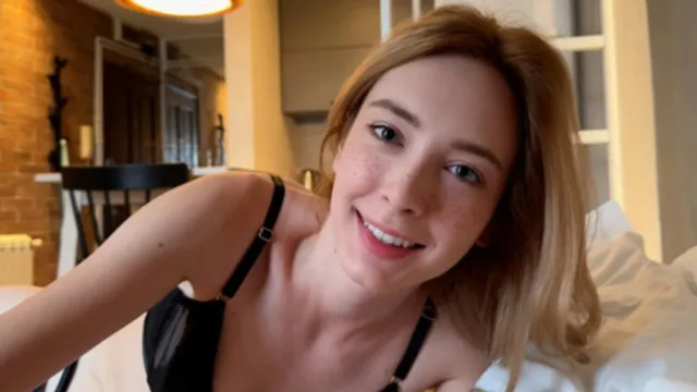 Morning intimacy with your cute girlfriend (For lonely souls) - Loly Nebel